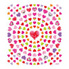 Creativ Company autocollants petits coeurs, 1 vel