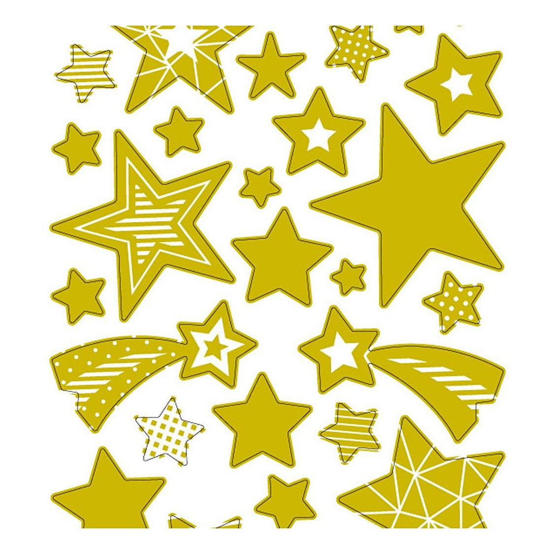 Creativ Company Stickers Gold Stars, 1 feuille
