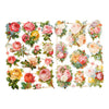 Creativ Company Vintage Pictures Roses, 2 feuilles