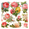 Creativ Company Vintage Pictures Roses, 2 feuilles