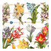 Creativ Company Pictures vintage Fleurs de printemps, 2 feuilles