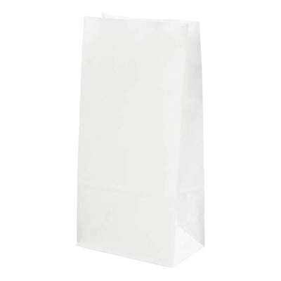 Creativ Company Paper Bags White, 10st.