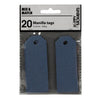 Company Creativ Manilla Labels Blue, 20e.