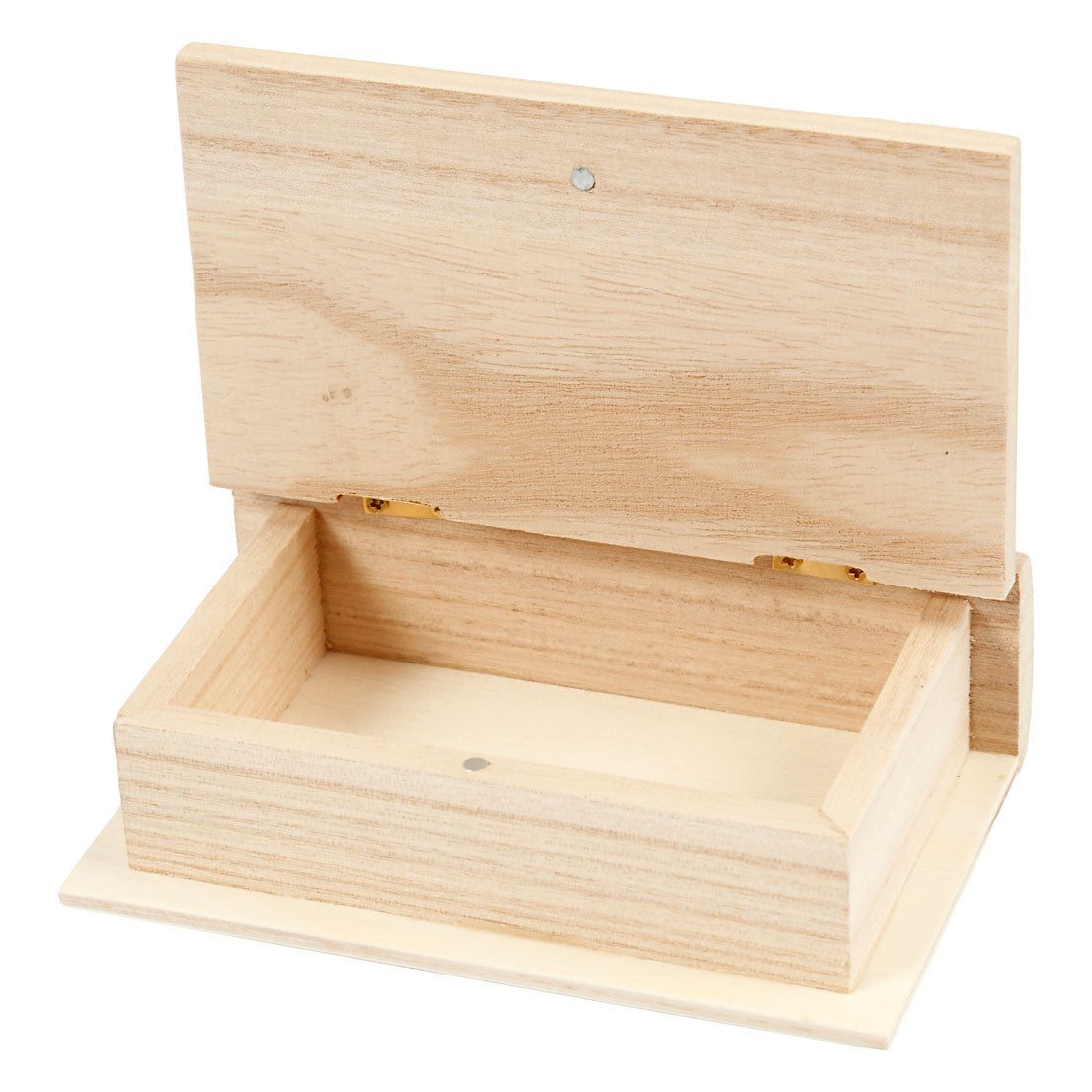 Box de livre en bois de la société Creativ, 14x9x4cm
