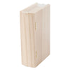 Box de livre en bois de la société Creativ, 14x9x4cm