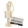 Creativ Company Figure en bois avec cordon suspendu