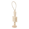 Creativ Company Figure en bois avec cordon suspendu