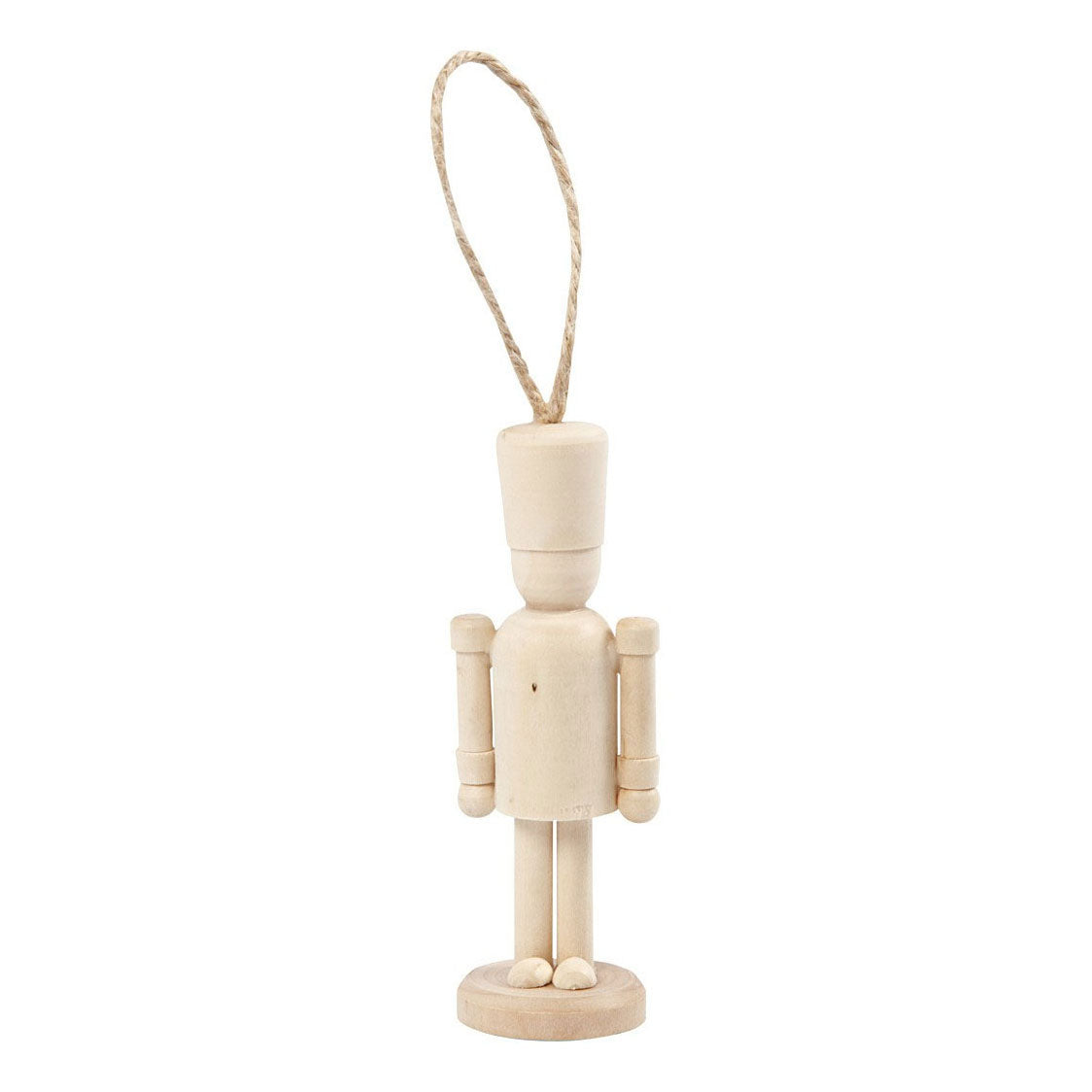 Creativ Company Figure en bois avec cordon suspendu