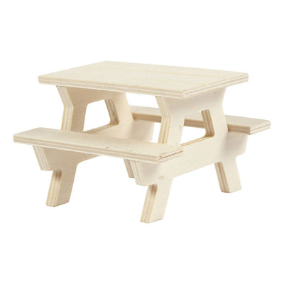Creativ Company Mini Picnic Table de pique-nique