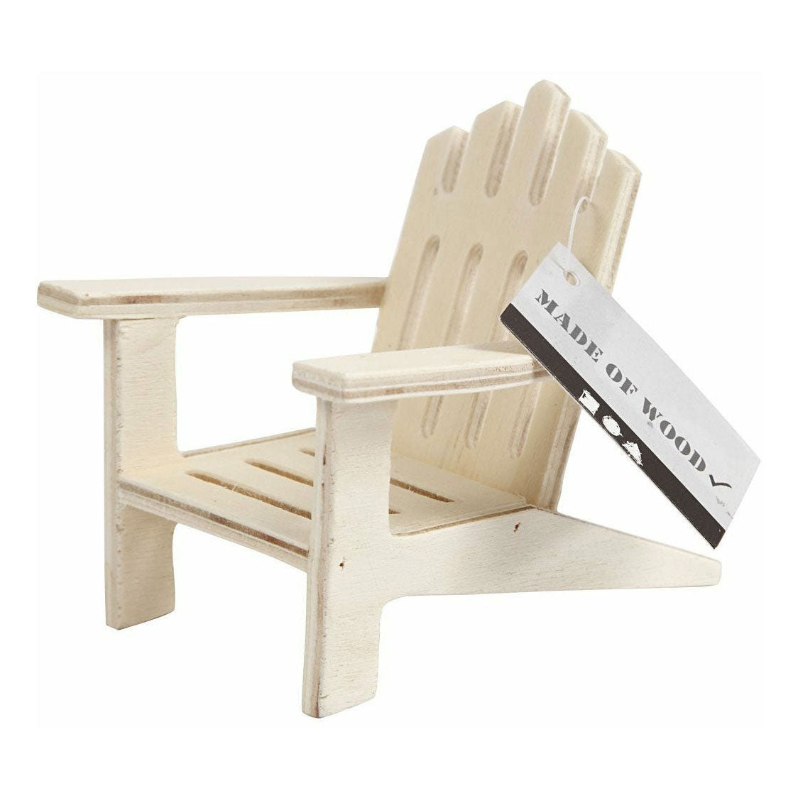 Crétiv Company mini-chaise de jardin en bois