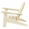 Crétiv Company mini-chaise de jardin en bois