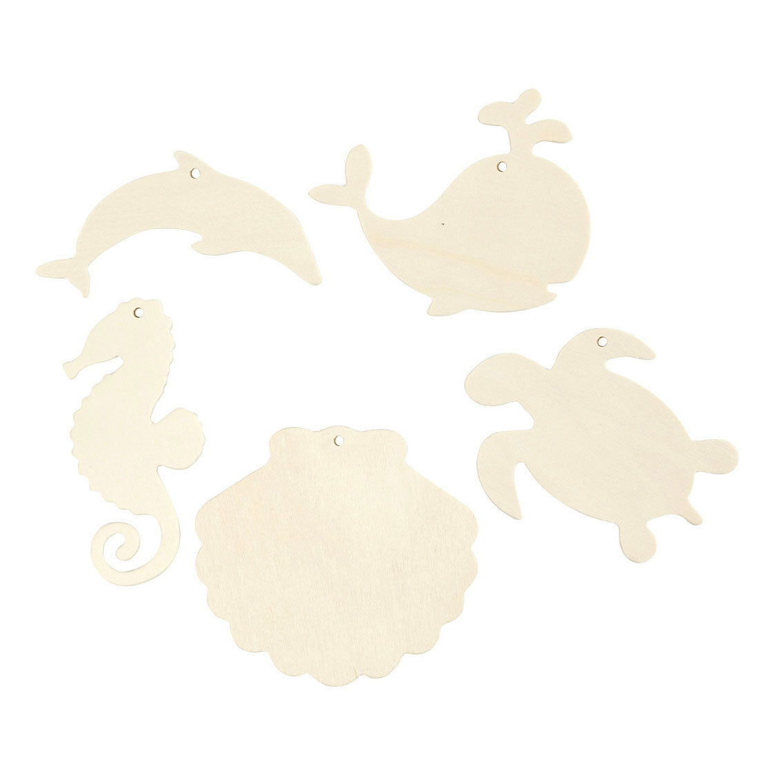 Creativ Company Animaux marins en bois avec suspensionogue