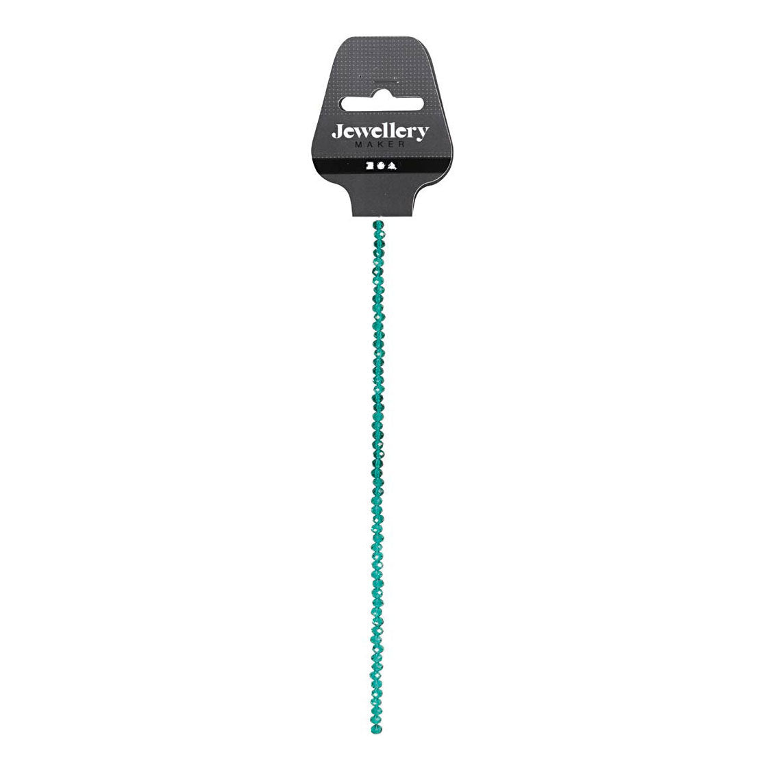 Creativ Company Facet Beads Green, 45e.