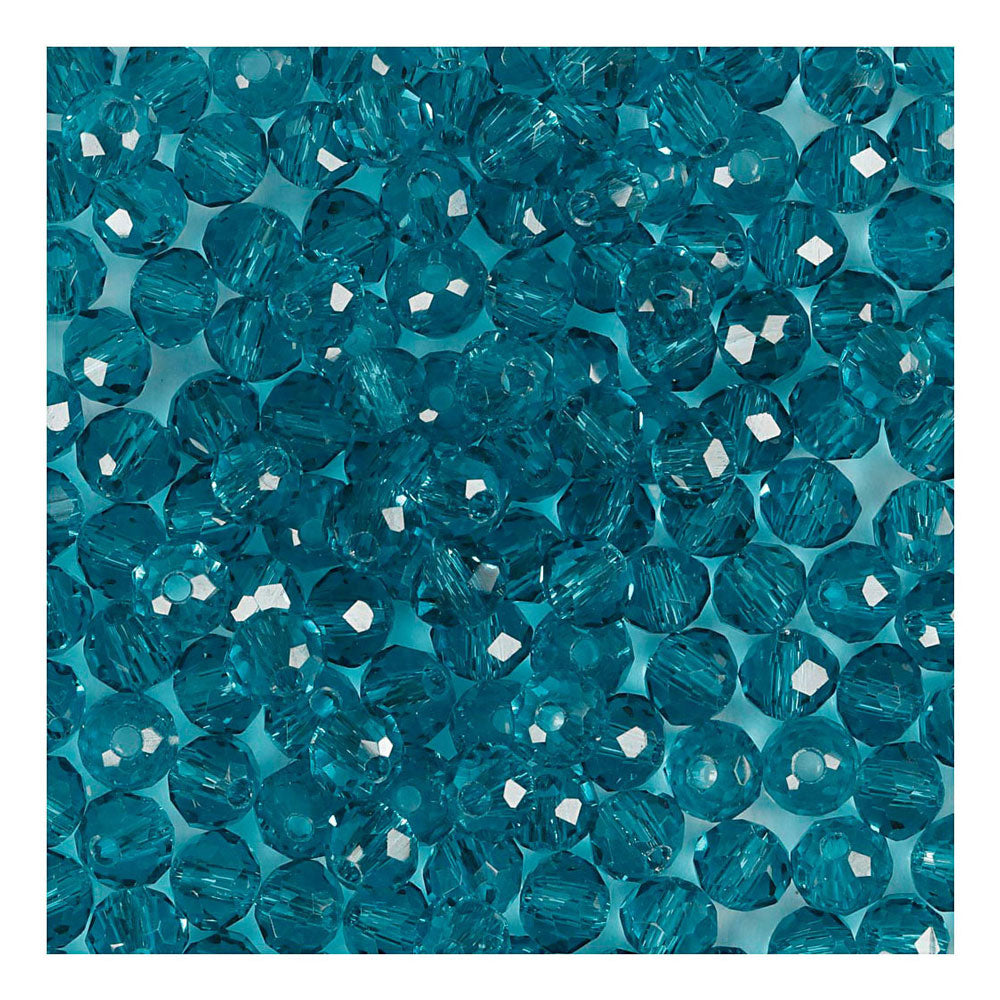 Creativ Company Facet Beading Turquoise, 45th.