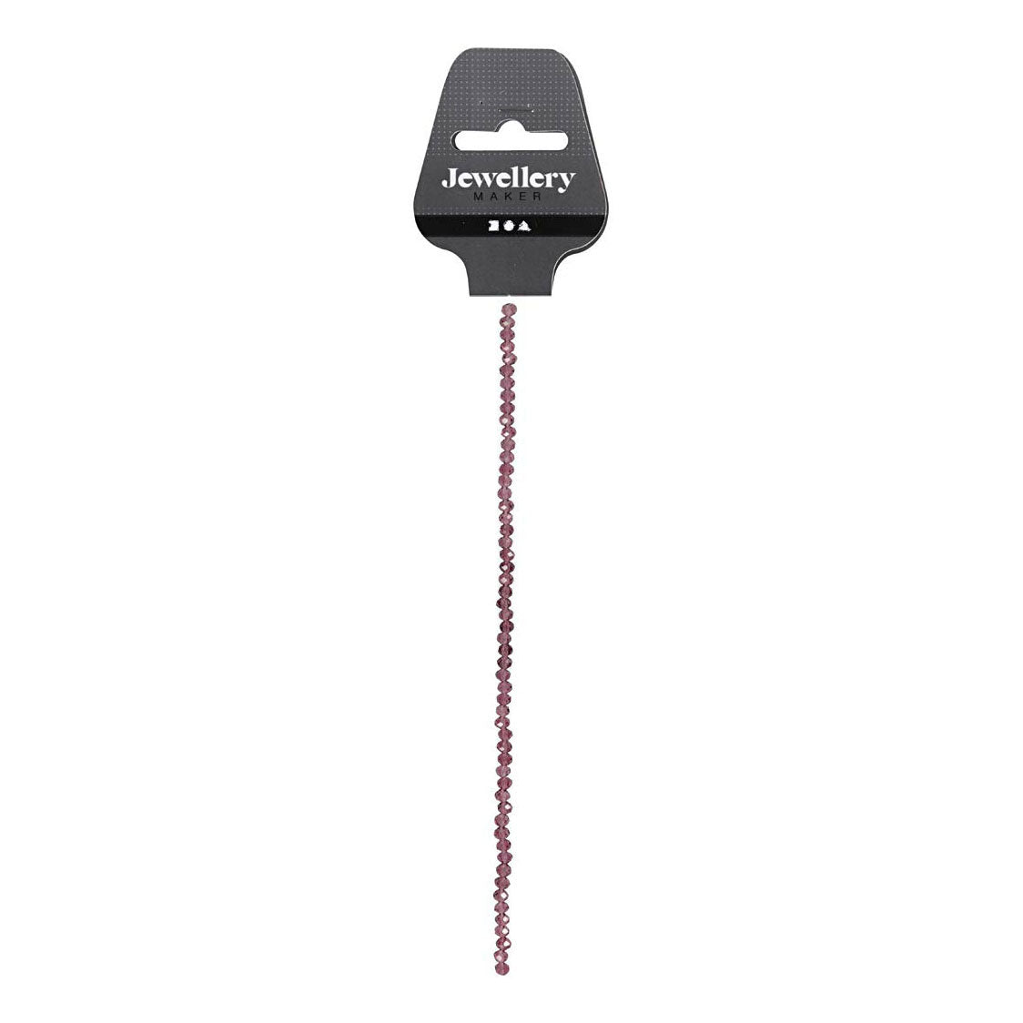Creativ Company Facet Beads Purple, 45st.
