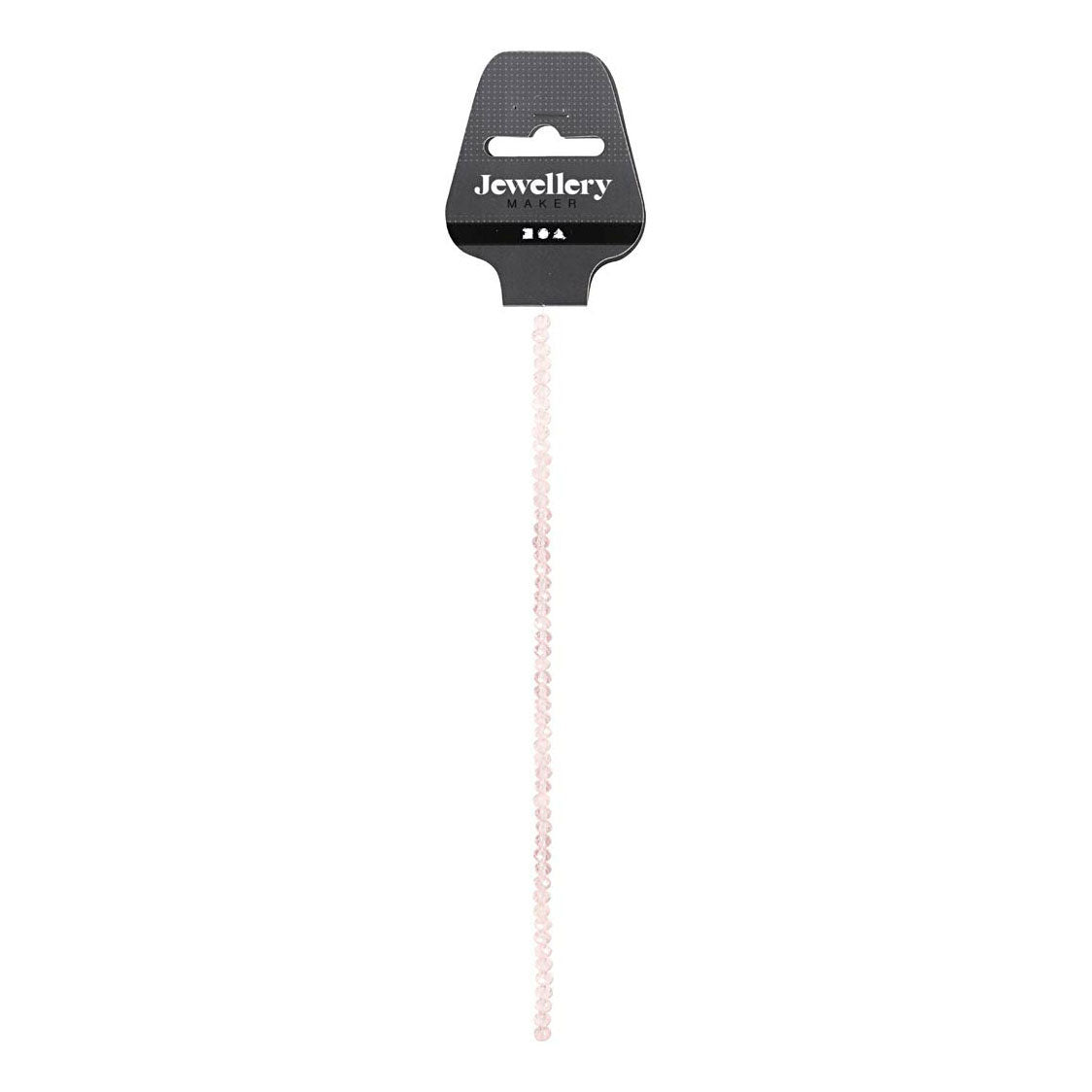 Creativ Company Facet Beads Pink Light, 45th.