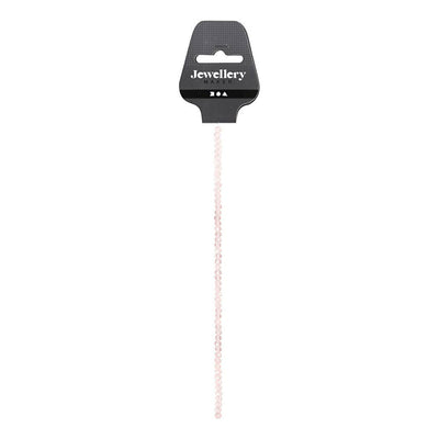 Creativ Company Facet Beads Pink Light, 45th.