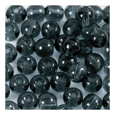 Creativ Company Glass Beads Gray, 45e.