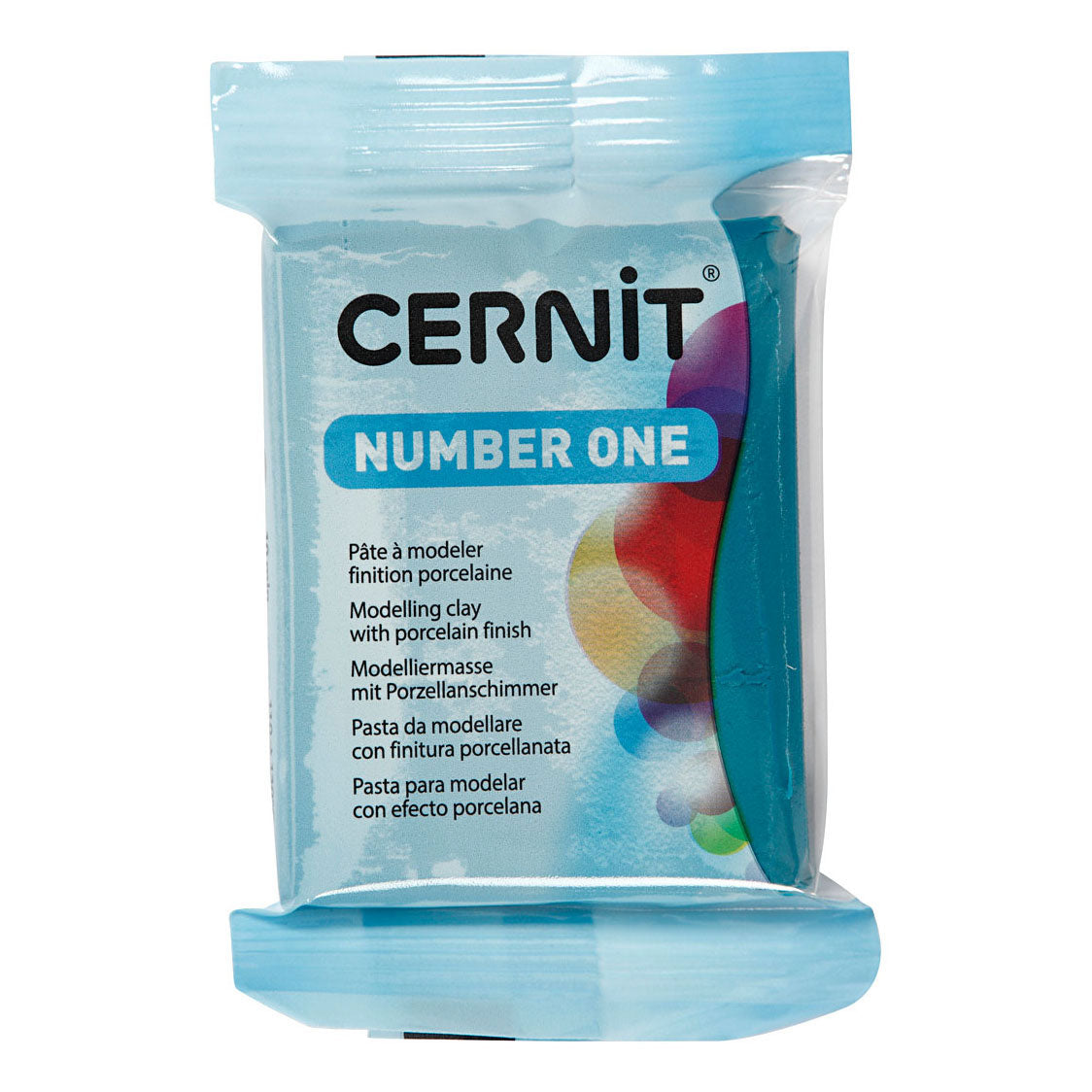 Creativ Company Cernit Mountting Klei Duck Blue, 56 grammes