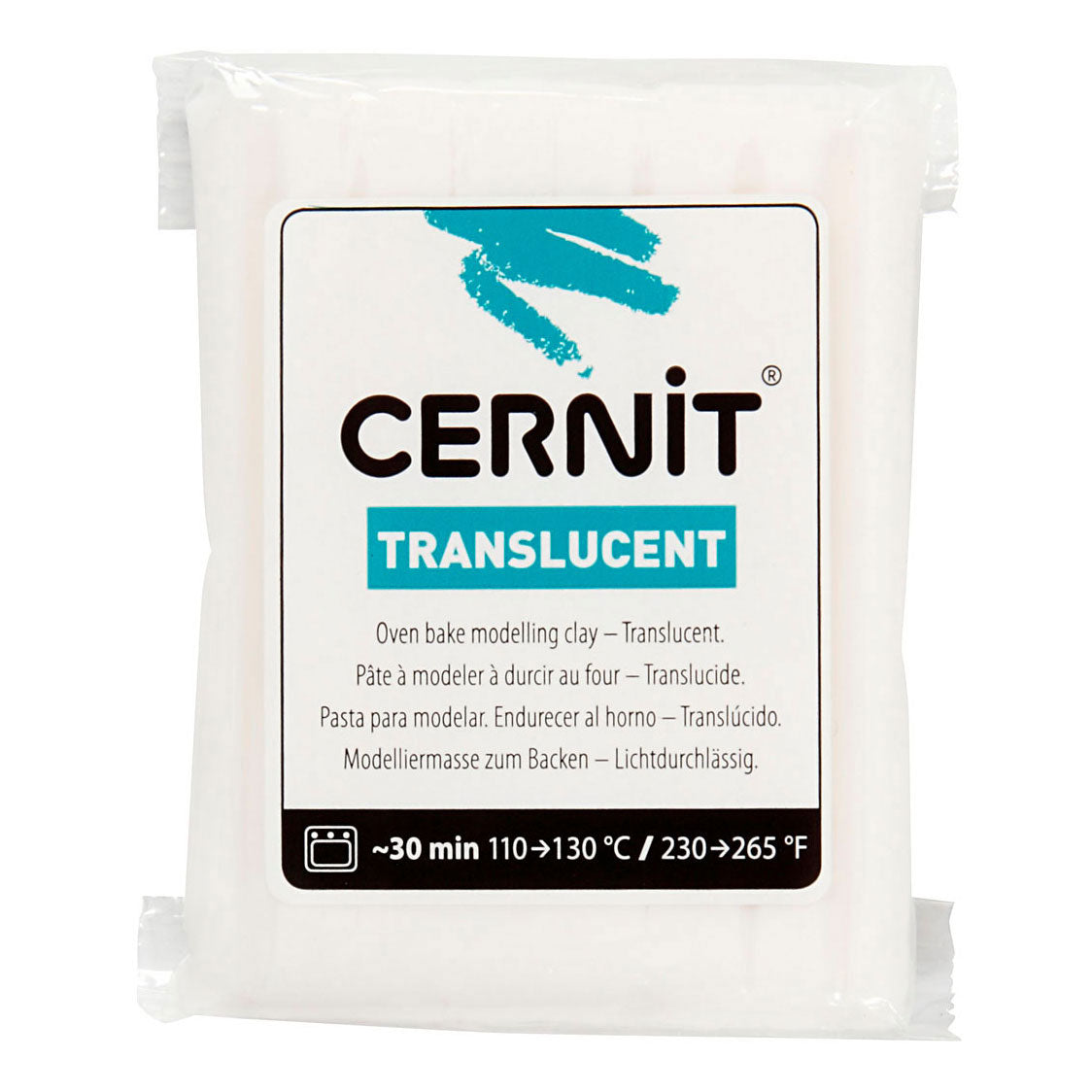 Crétiv Company Cernit Mountting Clay Translucent, 56 grammes
