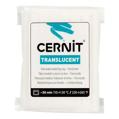 Crétiv Company Cernit Mountting Clay Translucent, 56 grammes