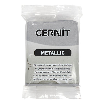 Crétiv Company Cernit Mountting Clay Silver, 56 grammes