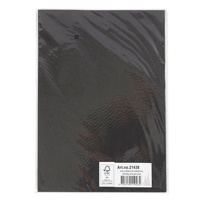 Creativ Company Karton Black A4, 210-220G, 10 feuilles