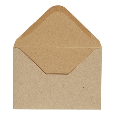Creativ Company Enveloppe Natural, 11,5x15cm, 10st.
