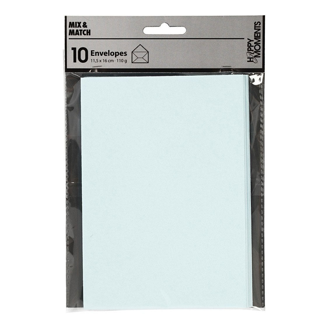 Creativ Company Enveloppe Light Blue, 11,5x15cm, 10st.