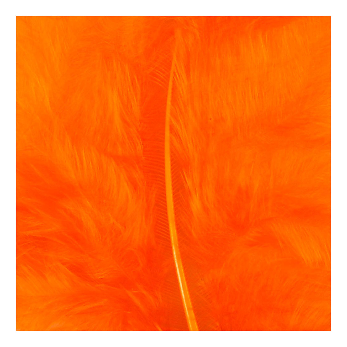 Creativ Company Down Oranje 5-12 cm, 15e.