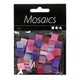 Creativ company mini mosaïque violet 10x10mm, 25 grammes