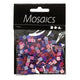 Creativ Company Mini Mosaic Purple 10x10mm, 25 grammes