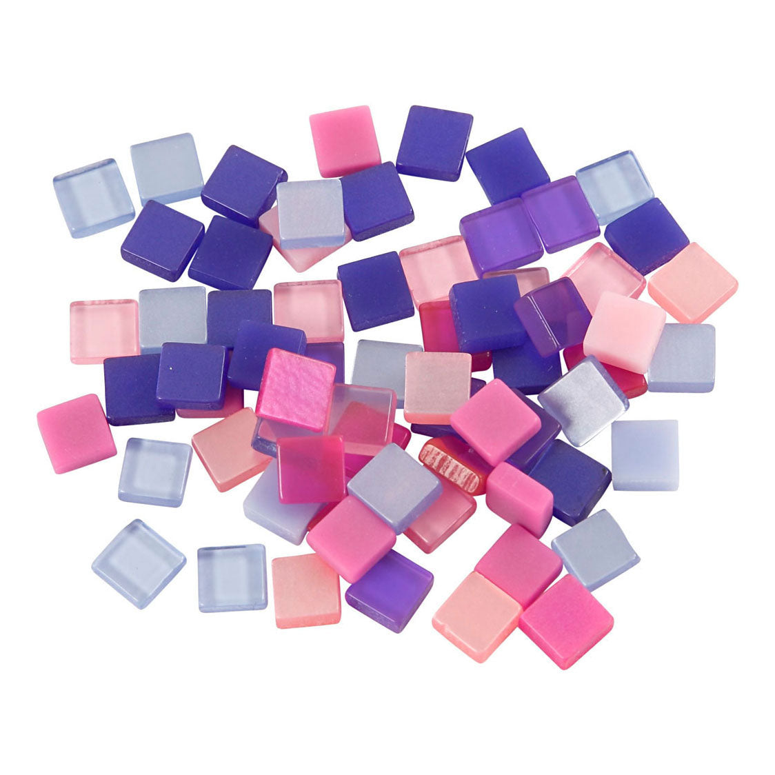 Creativ Company Mini Mosaic Purple 10x10mm, 25 grammes