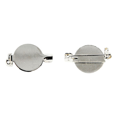 Brochepeld de la société Creativ Silverated 20mm, 10st.