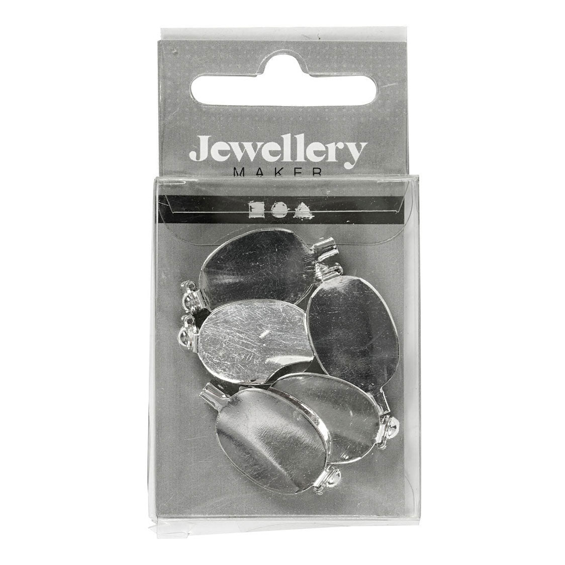Creativ Company Broochpeld Silvered, 5e.