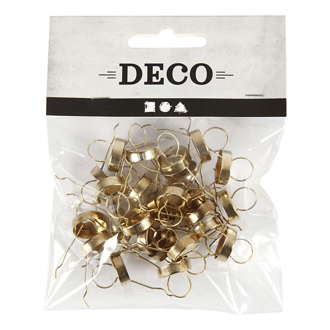 Creativ Company Metal Pendant Gold, 25e.