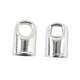 Cretiv Company End Cap Silvered, 8e.