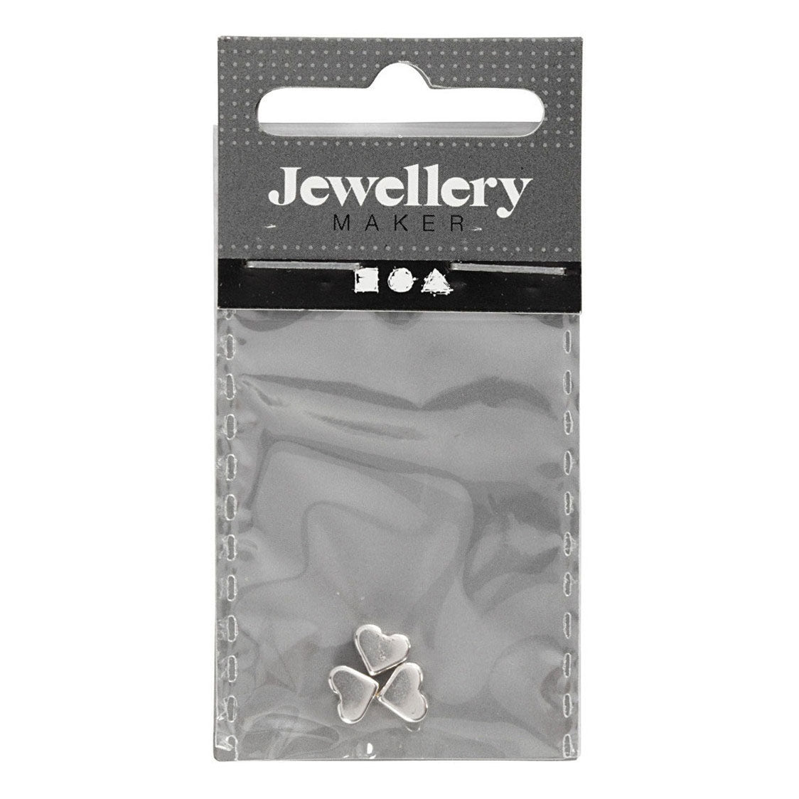 Creativ Company Space Beads Silverated, 3e.