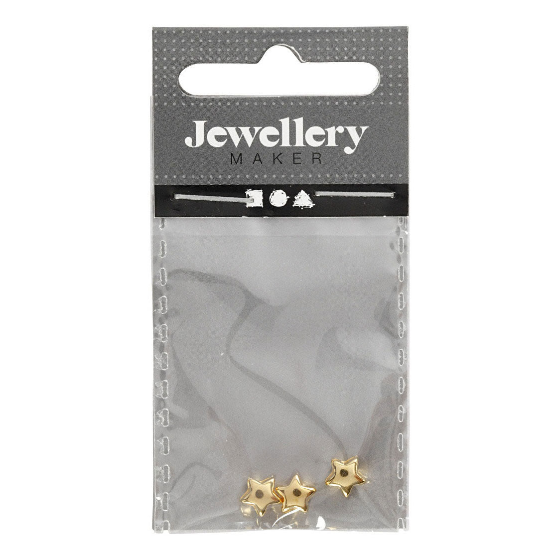 Creativ Company Spacer Beads Gilded, 3e.