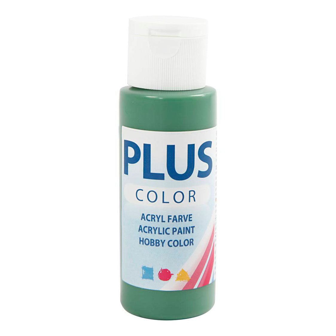 Creativ Company Plus Color Acrylic Paint Forrest Green, 60 ml
