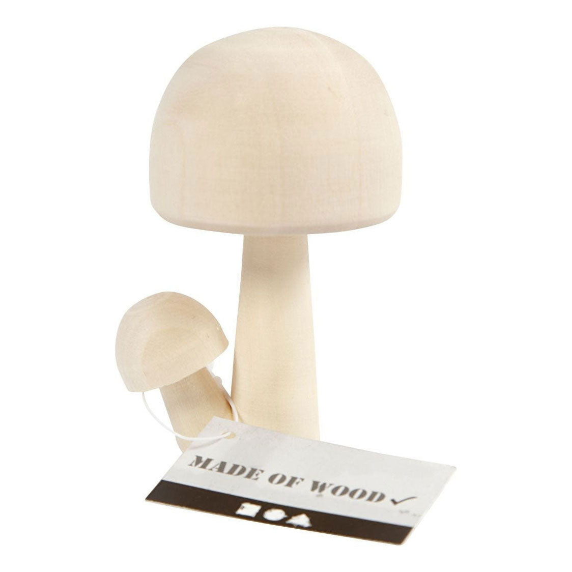 Creativ Company combinée des champignons en bois