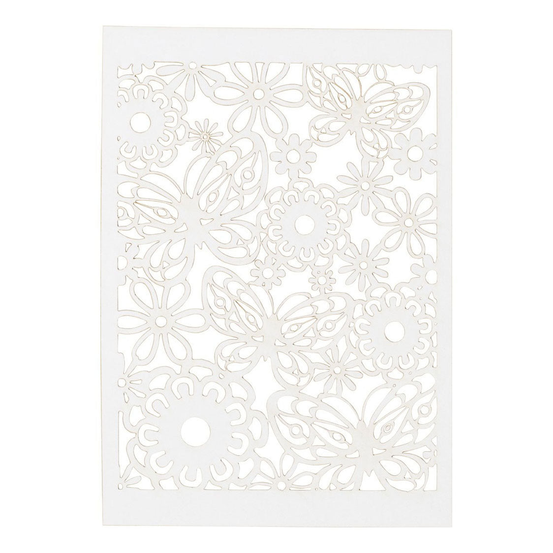 Creativ Company Pattern Carton White, 10e.