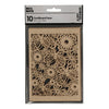 Creativ Company Pattern Carton Naturel, 10st.