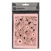 Creativ Company Pattern Carton Light Rood, 10e.