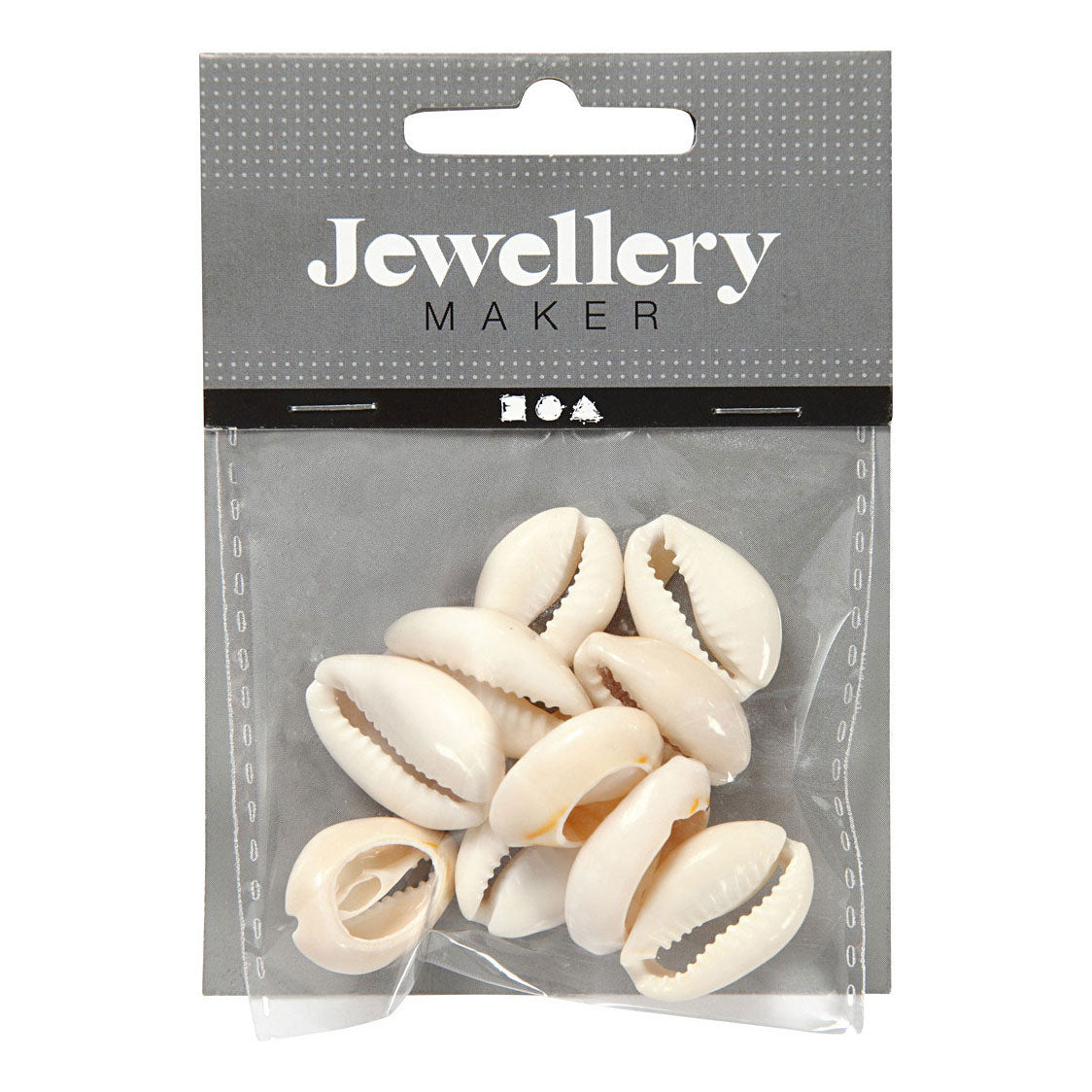 Creativ Company Shells White, 12e.