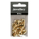 Pendant de Creativ Company Heart-Shaped Gilded, 10e.