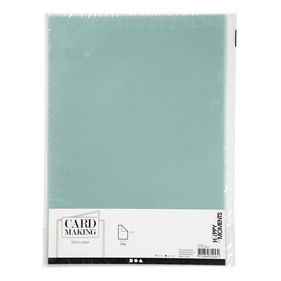 Creativ Company Vellum Paper A4 bleu clair, 10 feuilles