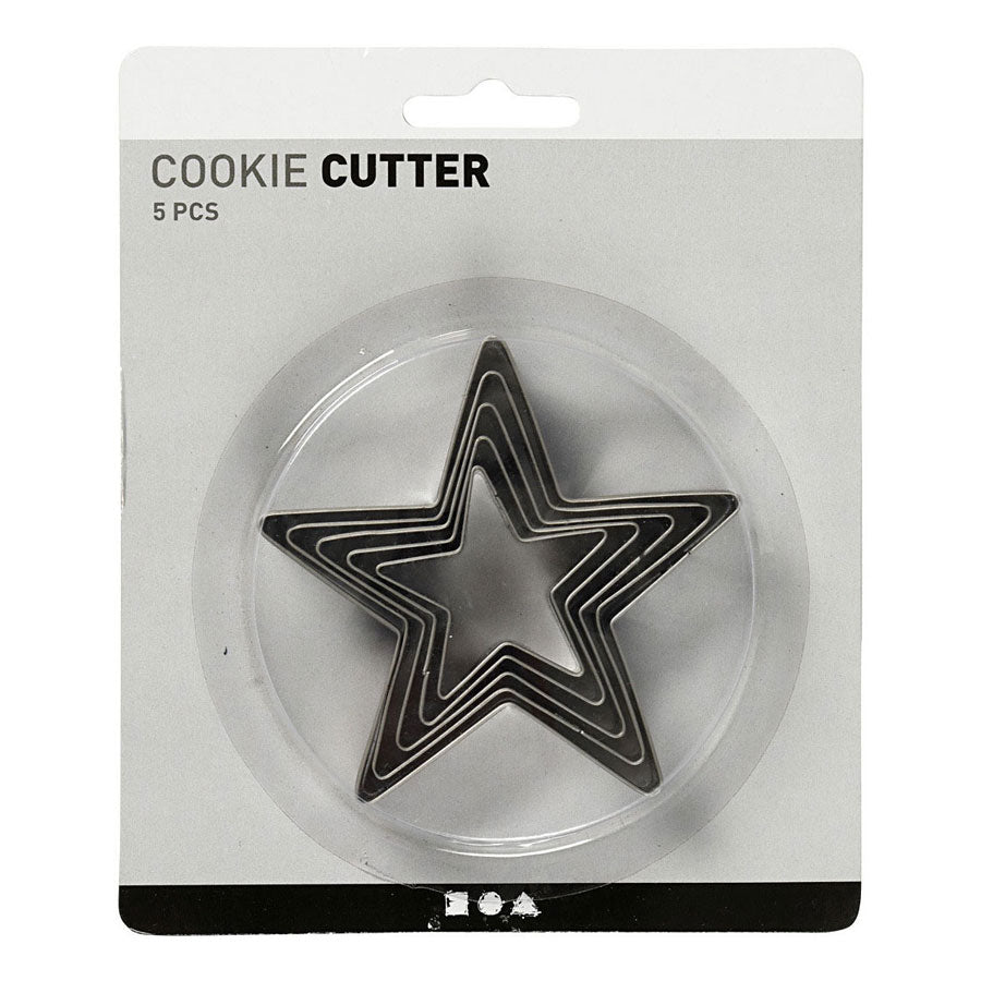 Creativ Company Formes à découper Étoile, 5pcs.