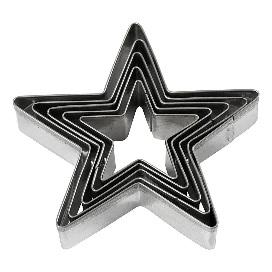 Creativ Company Formes à découper Étoile, 5pcs.