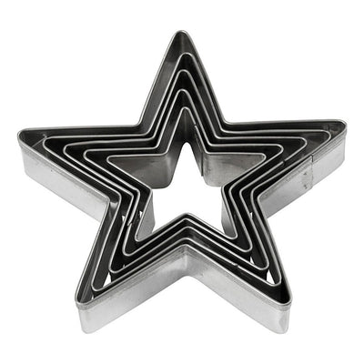 Creativ Company Formes à découper Étoile, 5pcs.